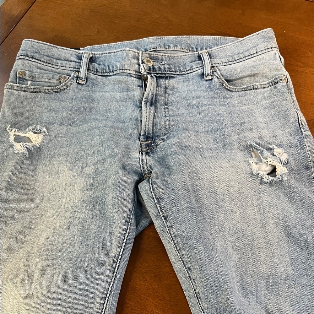Abercrombie & Fitch Langdon Slim Light Blue Slim Jeans